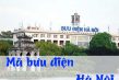 mã bưu chính hà nội