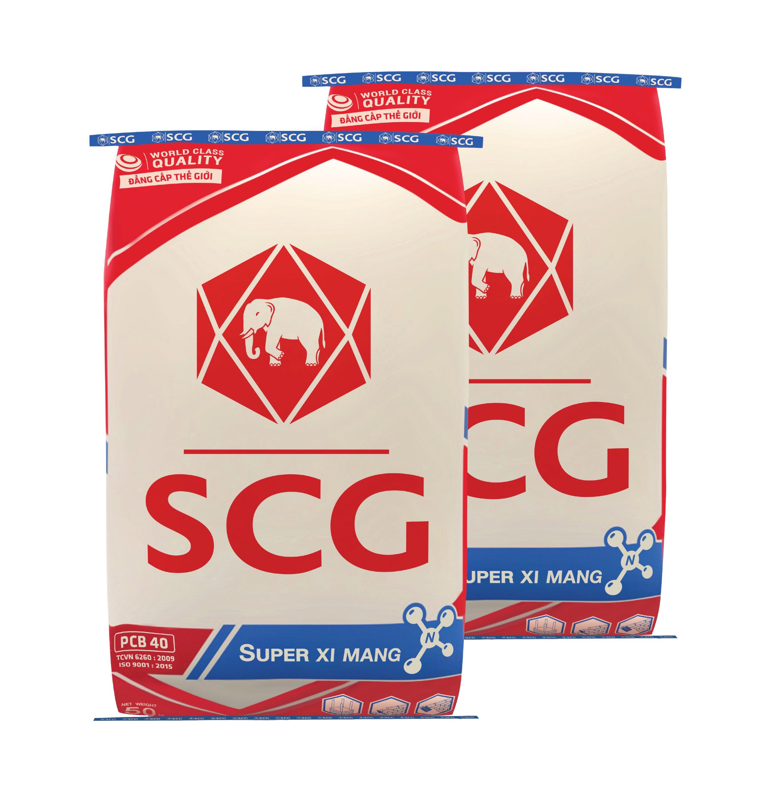 SCG Super Xi Măng - SCG Xi Măng- Vật Liệu Xây Dựng