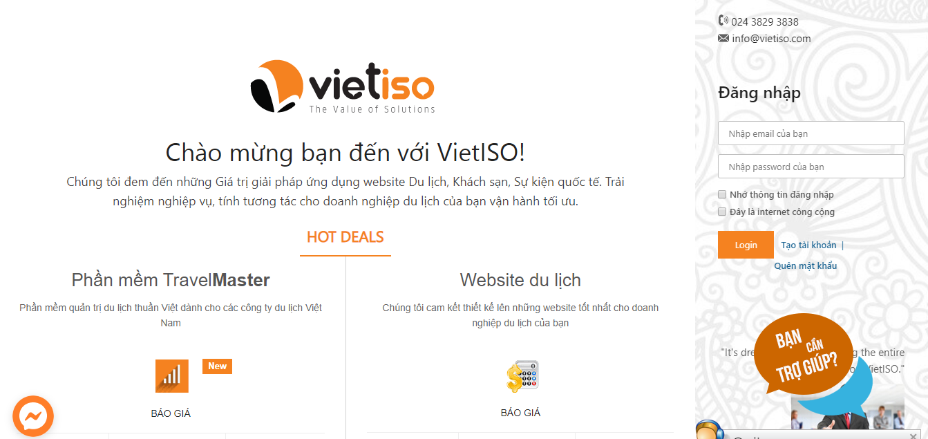 Công ty Cổ phần VietISO Hà Nội: thông tin, review, đánh giá - Chọn Thương Hiệu