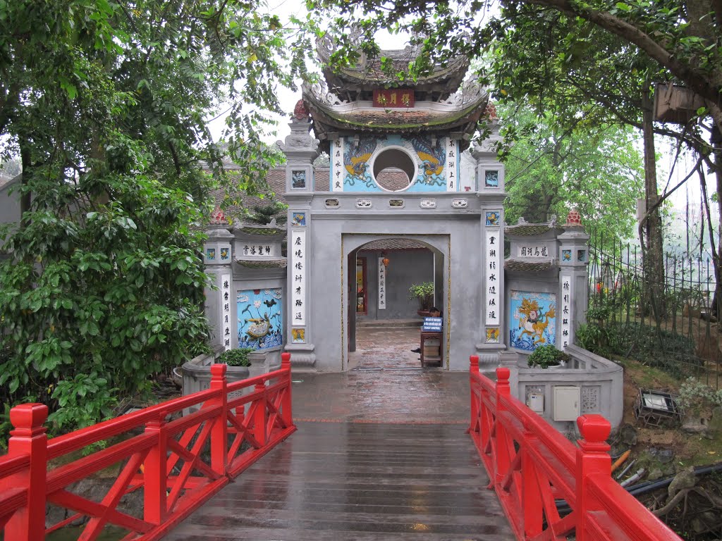 Ảnh đẹp cầu Thê Húc-đền Ngọc Sơn Hà Nội