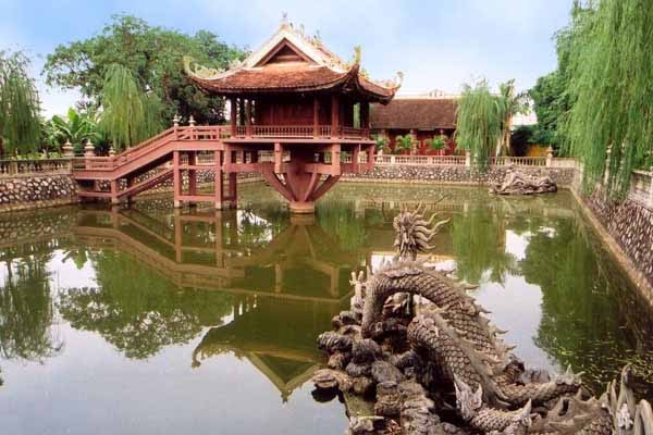 Hình ảnh đẹp về Chùa Một Cột biểu tượng của thủ đô Hà Nội