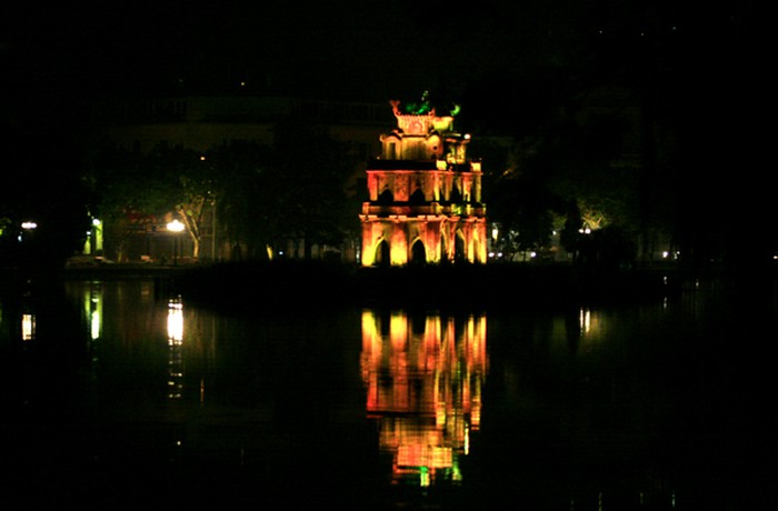 Hình hình ảnh thủ đô Lúc về đêm