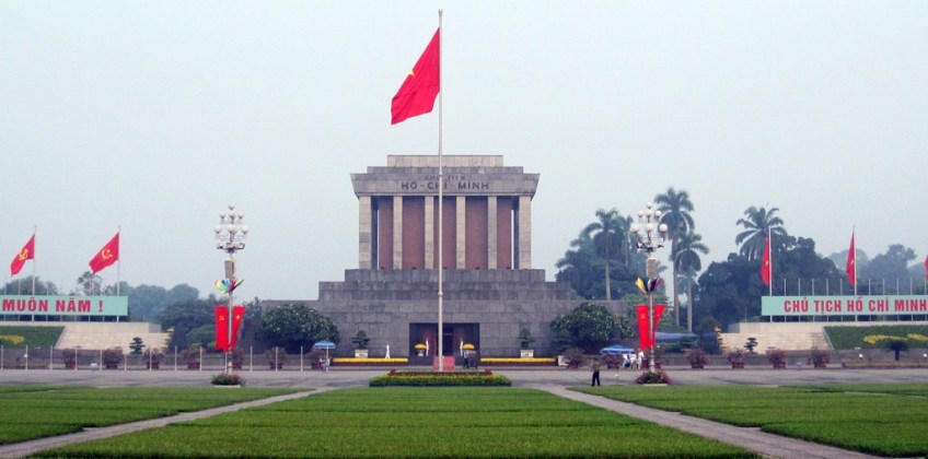 Hình ảnh lăng bác Hồ ở Hà Nội