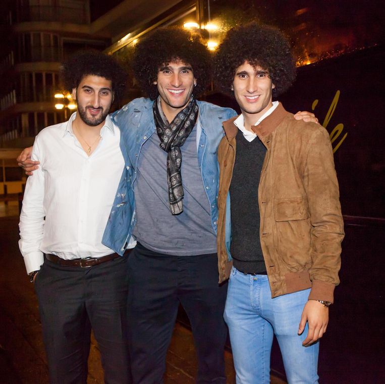 Ảnh của anh em nhà Marouane Fellaini, còn được gọi là Hamza và Mansour
