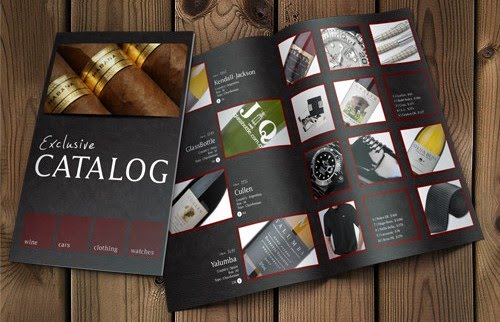 Catalogue của công ty rượu quý phái và sang trọng