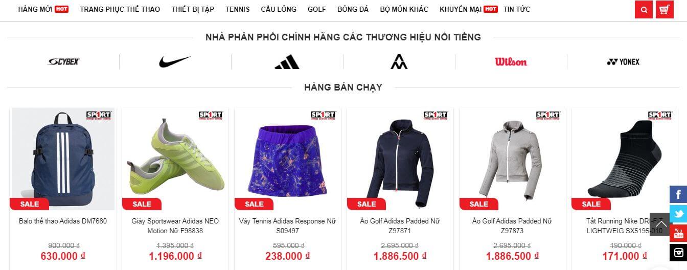 Shop Quần Áo Adidas Ở Hà Nội