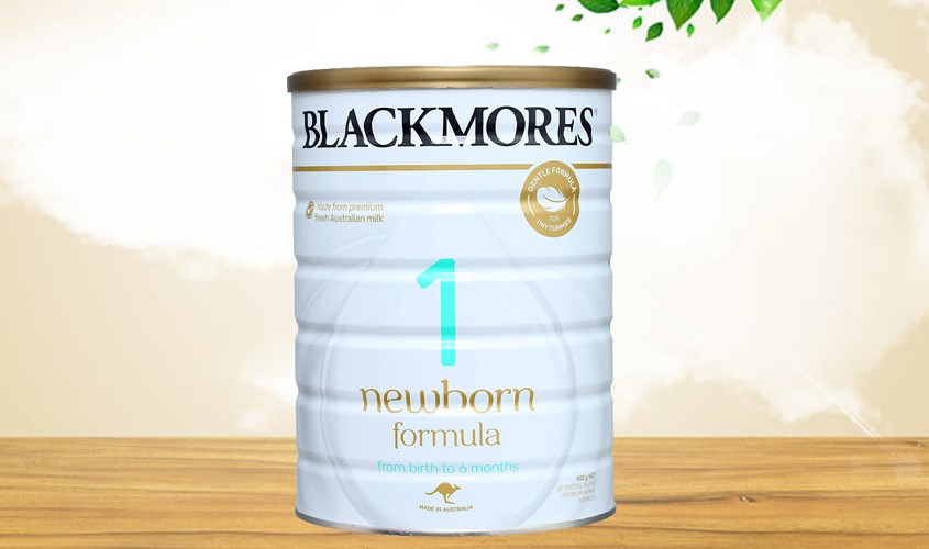 Sữa bột Blackmores NewBorn Formula số 1 900g (0 - 6 tháng)