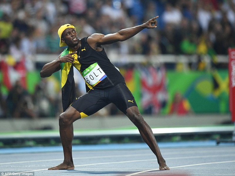Olympic: Usain Bolt, “Tia chớp” trên bầu trời Rio de Janero | Thể thao | Vietnam+ (VietnamPlus)