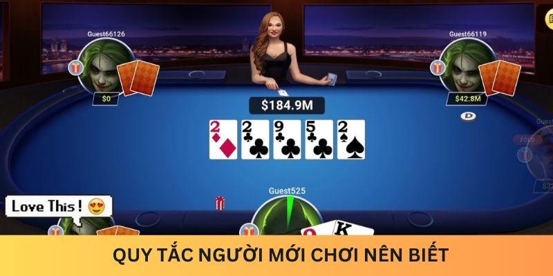 GEMWIN Hướng dẫn cách chơi Poker và thắng lớn cho người mới bắt đầu